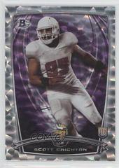 Scott Crichton [Silver Ice] #3 Football Cards 2014 Bowman Rookies Prices
