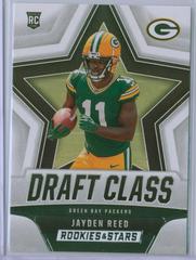 Jayden Reed [Draft Class] #DC-10 Football Cards 2023 Panini Rookies & Stars Draft Class Prices