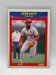 Ozzie Smith #6 Baseball Cards 1990 Score Superstars Prices
