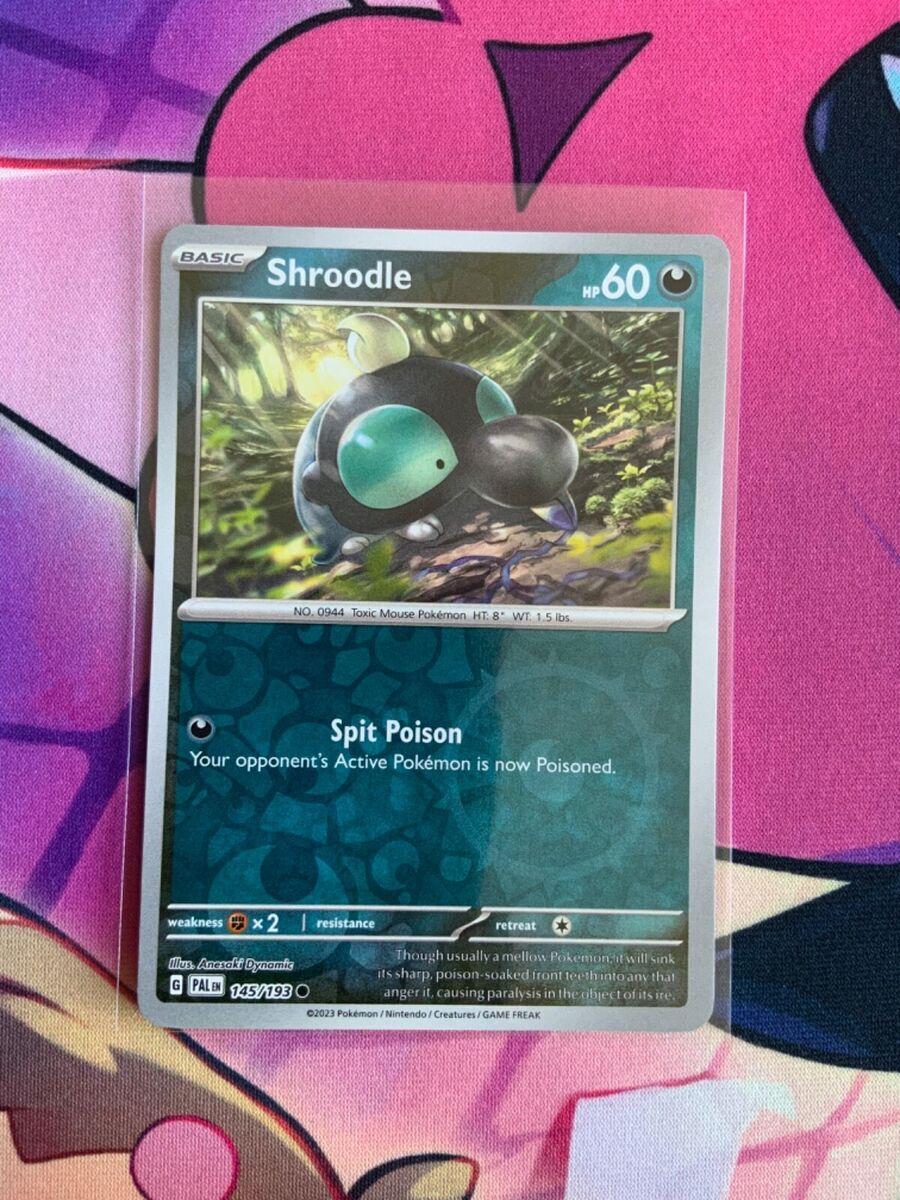 Shroodle [Reverse Holo] #145 Pokemon Paldea Evolved