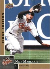 Nick Markakis #308 Baseball Cards 2009 Upper Deck First Edition Prices