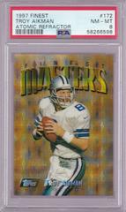 Troy Aikman [Atomic Refractor] #172 Football Cards 1997 Topps Finest Prices