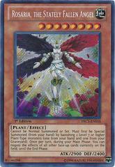 Main Image | Rosaria, the Stately Fallen Angel [1st Edition] YuGiOh Premium Collection Tin