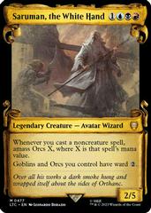 Saruman, the White Hand [Foil] #477 Magic Lord of the Rings Commander Prices