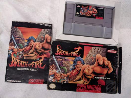 Breath of Fire | Item, Box, and Manual | Super Nintendo