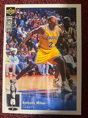 Anthony Miller #353 Basketball Cards 1994 Collector's Choice Prices