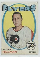 Wayne Hillman Hockey Cards 1971 Topps Prices