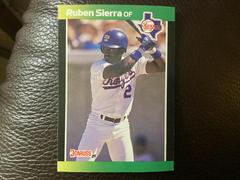 Ruben Sierra #111 Baseball Cards 1989 Donruss Baseball's Best Prices