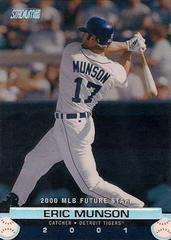 Eric Munson #184 Baseball Cards 2001 Stadium Club Prices