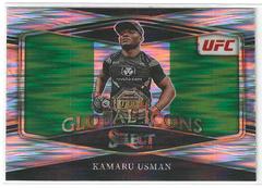 Kamaru Usman [Flash] #9 Ufc Cards 2022 Panini Select UFC Global Icons Prices