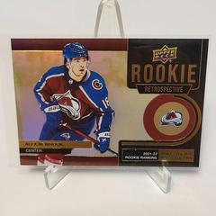 Alex Newhook [Gold] Hockey Cards 2022 Upper Deck Rookie Retrospective Prices