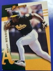 Rickey Henderson #46 Baseball Cards 1998 Pinnacle Performers Prices