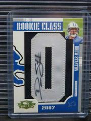 Drew Stanton [Letter Patch Autograph] Football Cards 2007 Panini Donruss Threads Prices