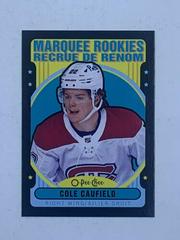 Cole Caufield [Retro Black] Hockey Cards 2021 O Pee Chee Prices