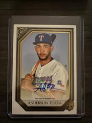 Anderson Tejeda #RA-AT Baseball Cards 2021 Topps Gallery Rookies Autographs Prices