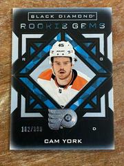Cam York Hockey Cards 2021 Upper Deck Black Diamond Rookie Gems Prices
