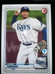 Xavier Edwards Baseball Cards 2020 Bowman Draft 1st Edition Prices