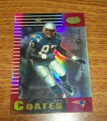 Ben Coates [Mirror Red] #59 Football Cards 1999 Leaf Certified Prices