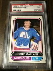 Gordie Gallant #96 Hockey Cards 1975 O-Pee-Chee WHA Prices