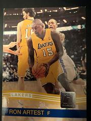 Ron Artest #209 Basketball Cards 2010 Donruss Prices