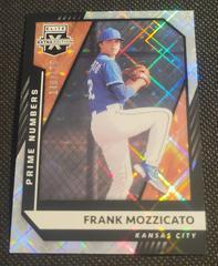 Frank Mozzicato [Prime Numbers A] Baseball Cards 2021 Panini Elite Extra Edition Prices