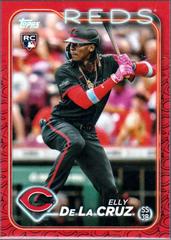 Elly De La Cruz [Team Color] #141 Baseball Cards 2024 Topps Prices