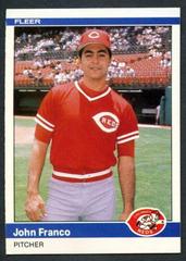 John Franco Baseball Cards 1984 Fleer Update Prices