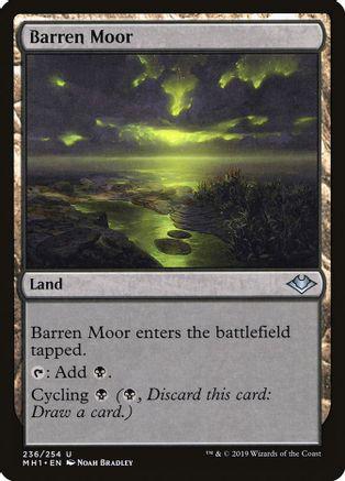 Barren Moor [Foil] Magic Modern Horizons