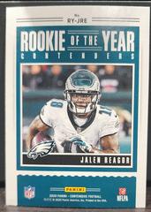 Back Of Card | Jalen Reagor Football Cards 2020 Panini Contenders Rookie of the Year