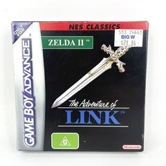 Australian Front Cover Of Zelda 2 | Zelda II The Adventure of Link [NES Classics] PAL GameBoy Advance