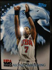 Alonzo Mourning #79 Basketball Cards 2000 Topps Team USA Basketball Prices