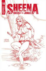 Sheena: Queen of the Jungle [Linsner Fiery Red] #10 (2022) Comic Books Sheena Queen of the Jungle Prices