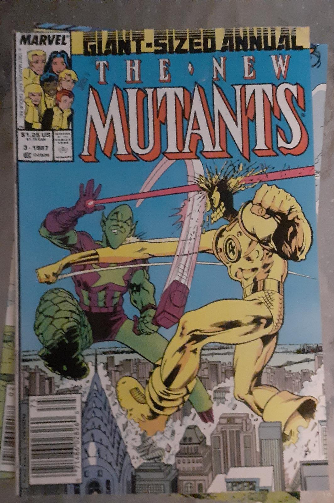 New Mutants Annual [Newsstand] #3 (1987) Comic Books New Mutants Annual