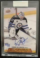 Connor Hellebuyck #CS-CO Hockey Cards 2020 Upper Deck Clear Cut Canvas Signatures Prices