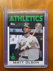 Matt Olson Baseball Cards 2021 Topps 1986 Baseball 35th Anniversary Relics Prices