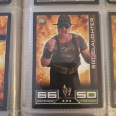 Sgt. Slaughter Wrestling Cards 2008 Topps WWE Slam Attax Prices