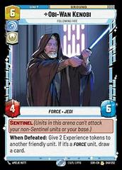 Obi-Wan Kenobi [Foil Hyperspace] Star Wars Unlimited: Spark of Rebellion Prices