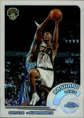 Rashard Lewis [White Refractor] #8 Basketball Cards 2002 Topps Chrome Prices
