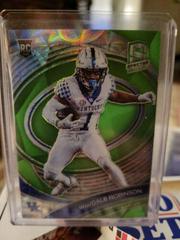 Wan'Dale Robinson [Neon Green] #36 Football Cards 2022 Panini Chronicles Draft Picks Spectra Prices