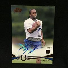 T.Y. Hilton [Autograph Copper] Football Cards 2012 Topps Prime Prices