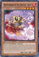 Brotherhood of the Fire Fist - Boar JOTL-EN026 YuGiOh Judgment of the Light Prices