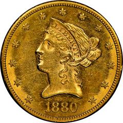 1880 CC Coins Liberty Head Gold Eagle Prices