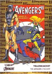 Yellowjacket [Red Foil] #FA-10 Marvel 2022 Ultra Avengers 1st Appearances Prices