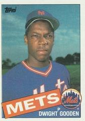 Dwight Gooden #620 Baseball Cards 1985 Topps Prices