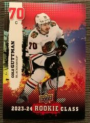 Cole Guttman [Red] #CC-15 Hockey Cards 2023 Upper Deck Commemorative Class Prices