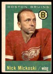 Nick Mickoski Hockey Cards 1959 Topps Prices