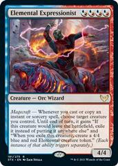 Elemental Expressionist [Foil] #181 Magic Strixhaven School of Mages Prices