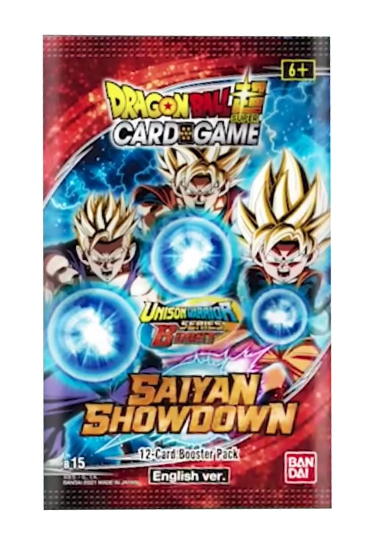 Saiyan Showdown Booster Pack  Dragon Ball Super Saiyan Showdown