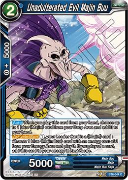 Unadulterated Evil Majin Buu BT6-044 Dragon Ball Super Destroyer Kings