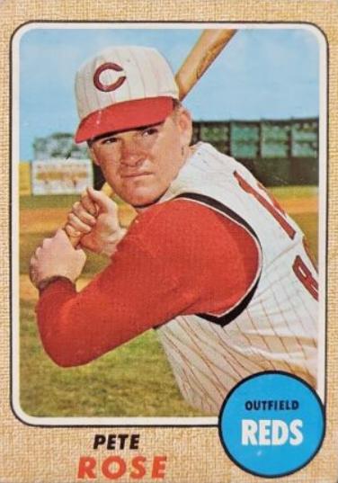 1968 Topps Pete Rose Cincinnati outlet Reds #230 BVG 5.5 Ex+